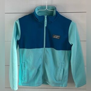 Eddie Bauer Teal Fleece Jacket